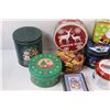 Image 2 : (9) Lot of Christmas Themed Collectors Tins #2