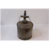 Image 2 : Vintage Metal Gasoline Jerry Can - 8" Tall
