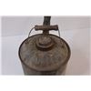 Image 4 : Vintage Metal Gasoline Jerry Can - 8" Tall