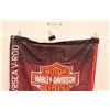 Image 2 : Harley Davidson V-Rod Miller Genuine Draft Beer Silk Nylon Banner - 46" Long