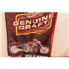 Image 4 : Harley Davidson V-Rod Miller Genuine Draft Beer Silk Nylon Banner - 46" Long