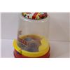 Image 3 : Vintage Teasers Gumball Plastic Metal Machine Bubble-gum Dispenser