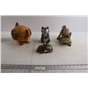 Image 1 : (4) Animal Figurines