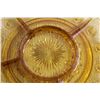 Image 3 : Amber Glass Divided Dish