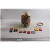 6598  Jar of Matchbooks