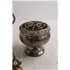 Image 4 : Base Metal Flower Holder, (2) Bells