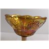 Image 3 : Carnival Glass Pedestal Bowl