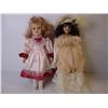 Image 2 : (2) Dolls in Vintage Clothing-16" Tall