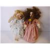 Image 2 : (2) Dolls in Vintage Clothing-14" Tall