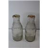 Image 2 : (2) Collector Milk Bottles With Caps - Edw. J. Kraemer & Son, Meriden, Conn.