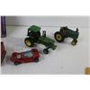 Image 5 : Book 101 Uses For Old Farm Tractors - Hot Wheels Car - Match Box Car (NIB) - (2) John Deere Diecast 