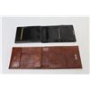 Image 4 : (3) Men's Wallets - Bank Book - Display Folder