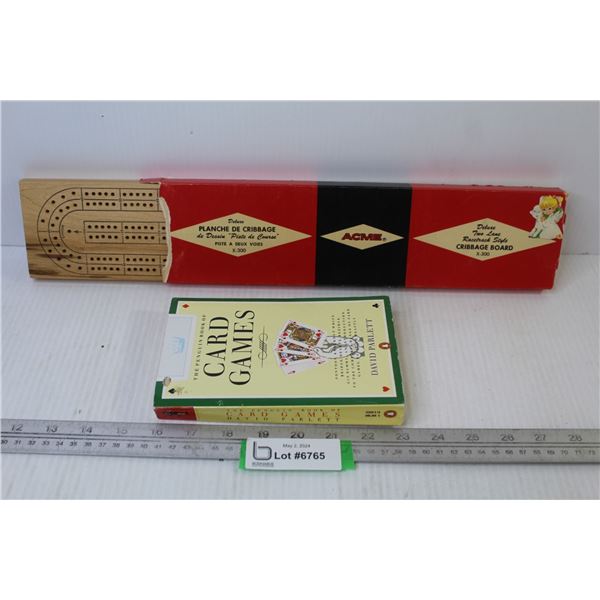 Acme Cribbage Board - Card Games Book