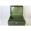 Image 2 : Green Metal File Case (no key)