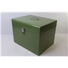 Image 4 : Green Metal File Case (no key)