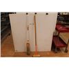 Image 1 : * (2) Vintage Curling Brooms
