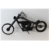 Image 2 : Metal Motorcycle Sculpture - Chopper