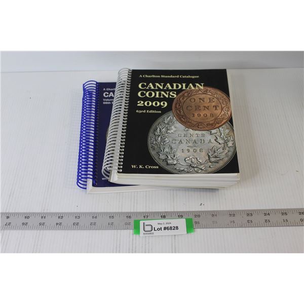 (2) Charlton Standard Canadian Coin Catalogues