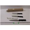 Image 1 : (3 pc Set) of Farberware Kitchen Knives - NIB