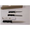 Image 7 : (3 pc Set) of Farberware Kitchen Knives - NIB