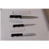 Image 5 : (2) 3 pc Sets of Farberware Kitchen Knives - NIB