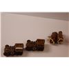 Image 11 : (8 Sets) Salt & Pepper Shakers of Varying Styles & Materials - Beavers, Cows, Trains, Cars, Oranges,