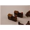 Image 3 : (8 Sets) Salt & Pepper Shakers of Varying Styles & Materials - Beavers, Cows, Trains, Cars, Oranges,