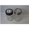 Image 4 : (2) Crown Glass Sealer Jars, 1934 & 1937 - Improved Gem Glass Sealer Jar, 1929