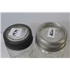 Image 5 : (2) Crown Glass Sealer Jars, 1934 & 1937 - Improved Gem Glass Sealer Jar, 1929