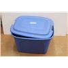 Image 1 : Blue Tote (missing handle on lid)