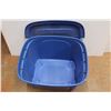 Image 2 : Blue Tote (missing handle on lid)