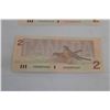 Image 7 : (3) Uncirculated 1986 Canadian Two Dollar Bills