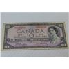 Image 3 : 1954 Canadian Ten Dollar Bill