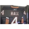 Image 2 : *Taylor Hall #4 Edmonton Oilers Framed Jersey - 40" x 32" x 3"