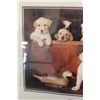 Image 2 : Ducks Unlimited Trunk Load of Trouble 2005 Puppy Print - 21 3/4" x 18"