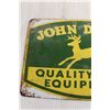 Image 2 : John Deere Sign - Sealed, 12" x 8"