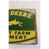 Image 3 : John Deere Sign - Sealed, 12" x 8"