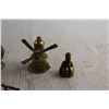 Image 3 : (8) Brass Trinkets