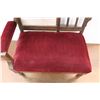 Image 5 : *Eastlake Settee - As Is, No Back Cushions, No Upholstery on Arms, 34" x 24" x 24"