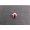 Image 1 : Sterling Silver Carnelian Ring - Size 7