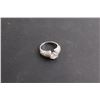 Image 2 : Silver Cubic Zirconia Ring - Size 8.5