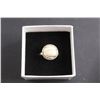 Image 1 : Sterling Silver Stone Ring - Size 8