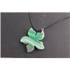 Image 4 : Jade Star Pendant with Cord Necklace