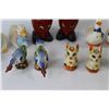 Image 3 : (9) Sets of Salt & Pepper Shakers: Goose, Cow, Flowers, Misc. - As Is