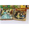 Image 4 : (7) Vintage Hard Cover Books: Lassie, Tom Sawyer, Swiss Family Robinson, Misc. - Some Wear