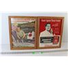 Image 1 : (2) Framed Vintage Posters: Lucky Strike & Pall Mall - 14.5"X11.5"