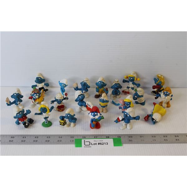 20+ Vintage Smurf Toy Figurines