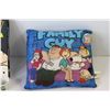 Image 7 : Family Guy Mini Shot Glasses, Pillow DVD