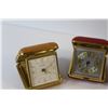 Image 2 : (5) End Table Folding Clocks - As Is