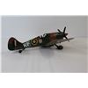 Image 2 : Metal Spitfire Model Plane - Broken Wheel